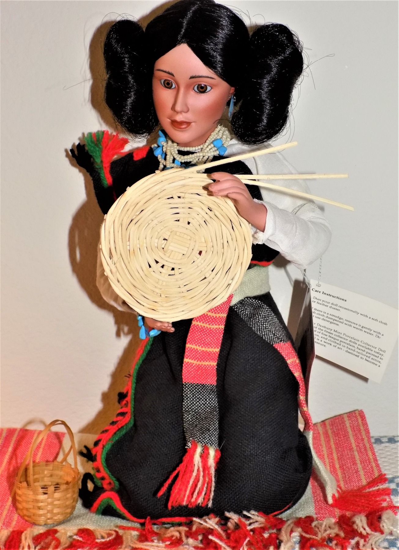 danbury mint native american dolls