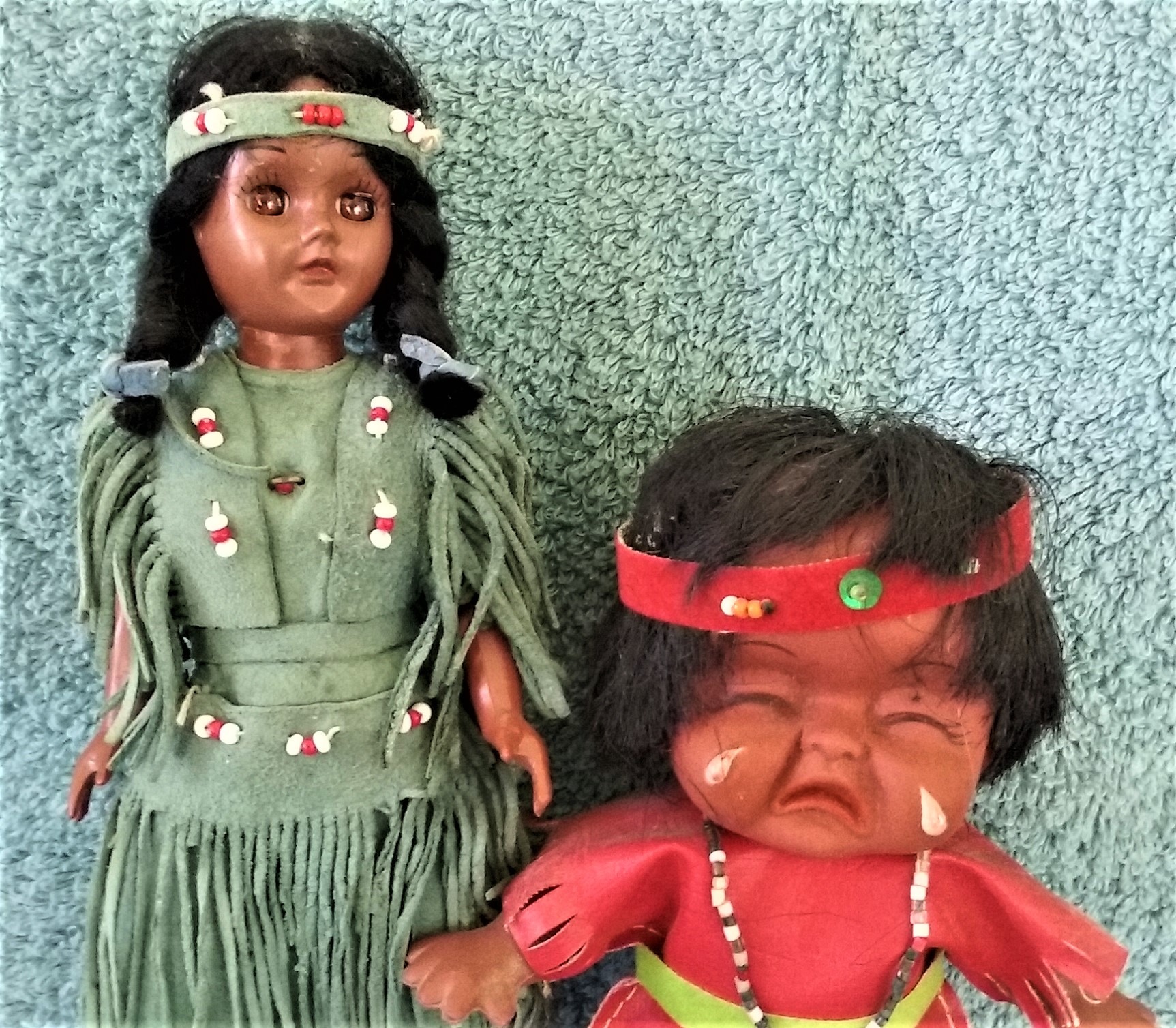 vintage indian dolls