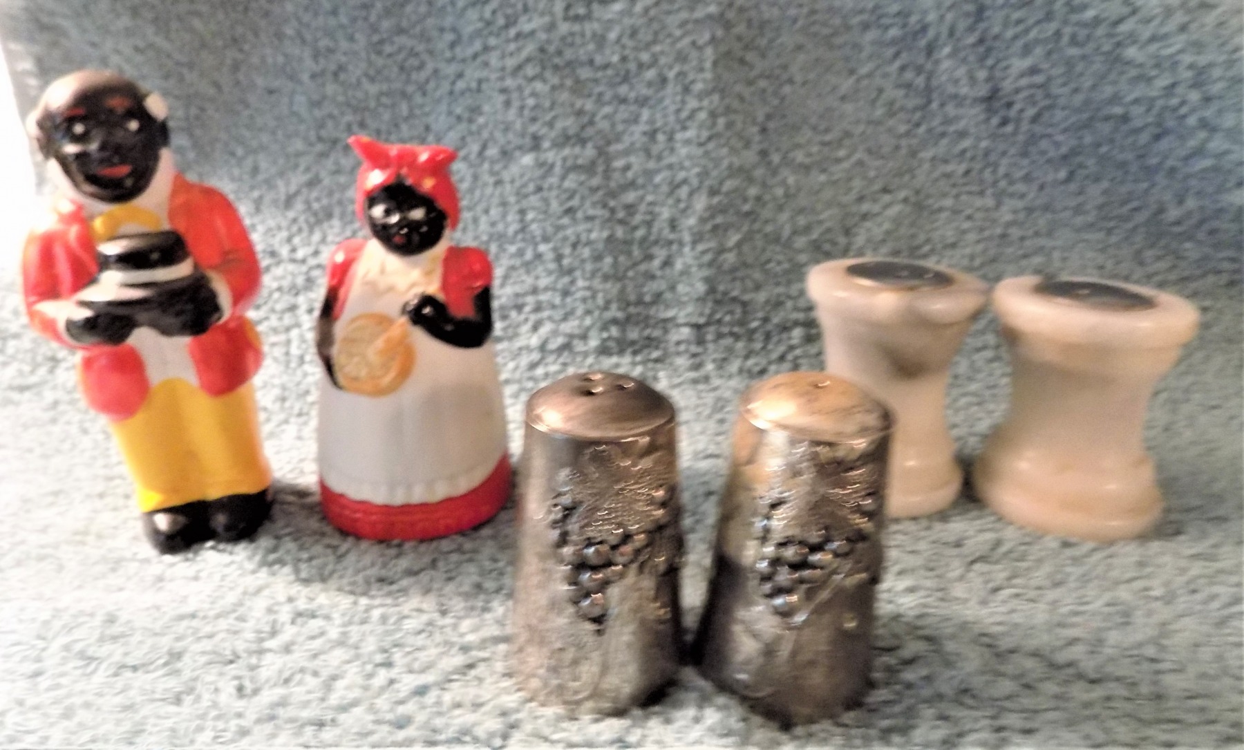 Antique Salt and Pepper Shakers 